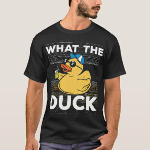 I Like Ducks What The Duck Yellow Ducks doggie sch T-Shirt
