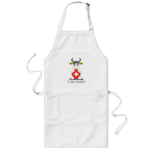 i like fondue long apron (Front)