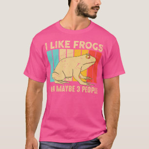 I Like Frogs Amphibian Lake Animals Toad Lover T-Shirt