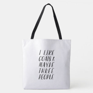 I Like Goats - Tote Bag