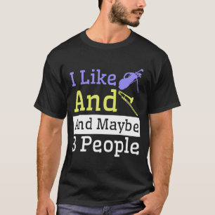 I Like Golf And Trombones And Maybe 3 People T-Shirt