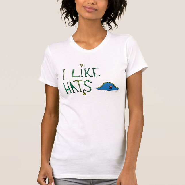 I Like Hats TShirt (Front)