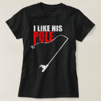 i like his pole, funny fishing couple, pole