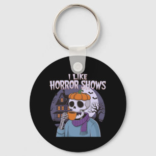  I Like Horror Shows Spooky Graphic Design  Key Ring
