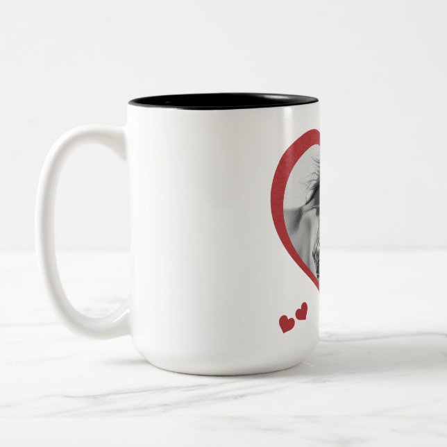 I Like Horses new 2 Two-Tone Coffee Mug (Left)