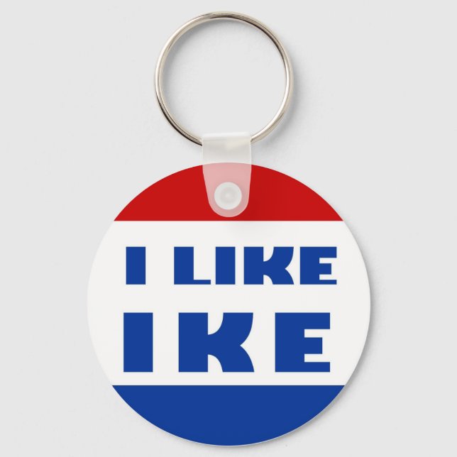 I Like Ike Key Ring (Front)