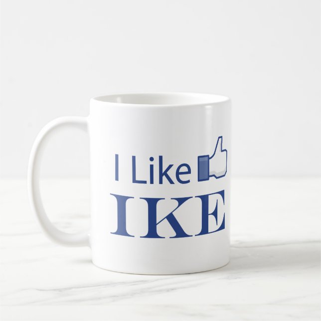 I Like Ike Mug (Left)