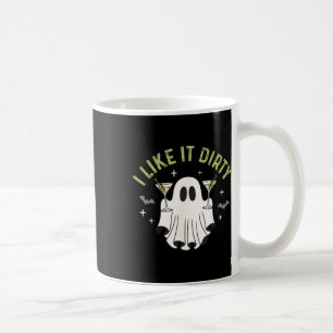 I Like It Dirty Halloween Dirty Martini Ghost  Coffee Mug
