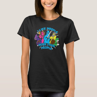 I like meeple more than people u2013 Meeple  board T-Shirt