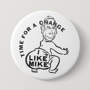 I Like Mike 7.5 Cm Round Badge