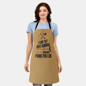 I Like My Butt Rubbed And My Pork Pulled Apron (Worn)