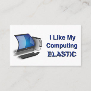 I Like My Computing Elastic Business Card