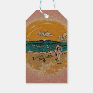 "I like MY life" girl surf tag