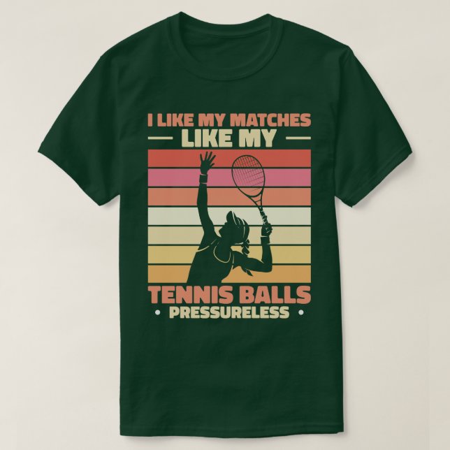 I Like My Matches T-Shirt (Design Front)