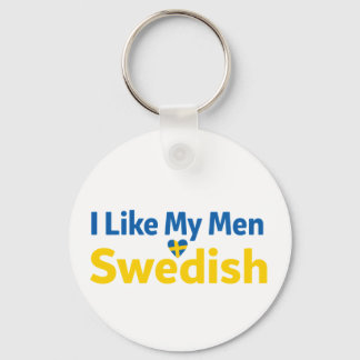 I Like My Men Swedish Funny Sweden Humour Key Ring