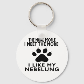 I like my Nebelung. Key Ring