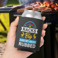 I Like My Racks Big Funny BBQ Grill Master
