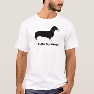 i like my wiener. T-Shirt