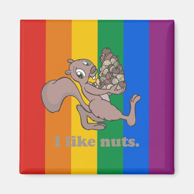 I LIKE NUTS MAGNET (Front)
