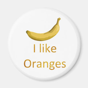I like Oranges Magnet