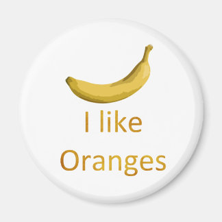 I like Oranges Magnet