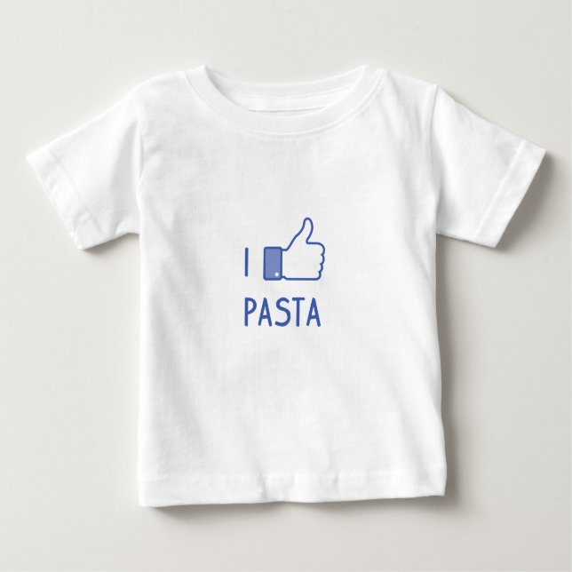 I LIKE PASTA BABY T-Shirt (Front)