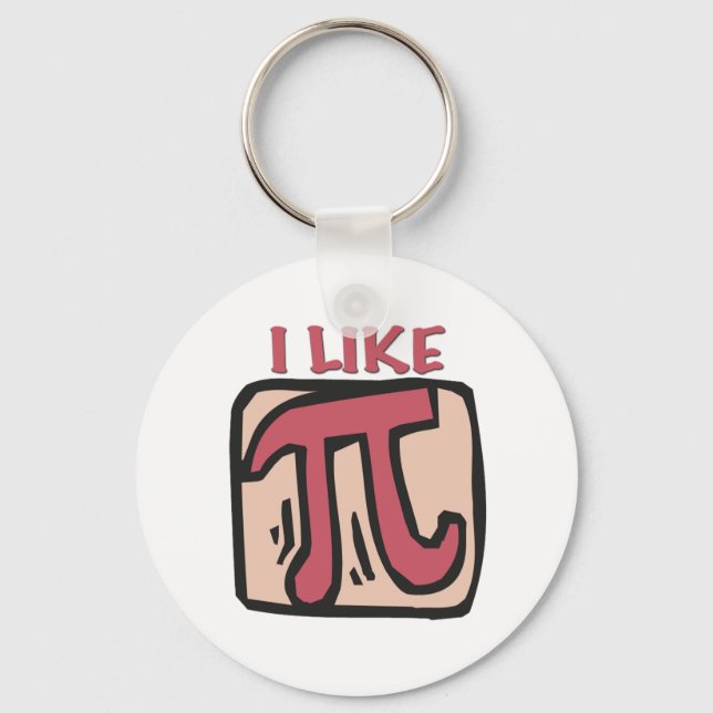 I like pi key ring (Front)