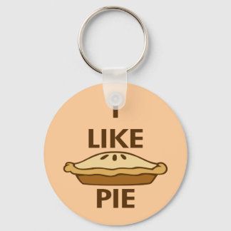 I Like Pie Key Ring