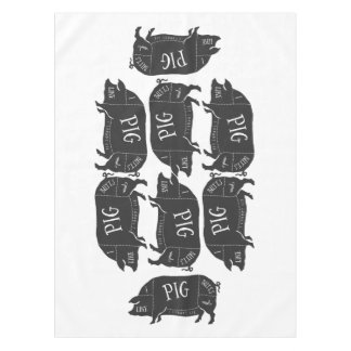 I Like Pig Butts and I Cannot Lie Tablecloth