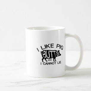 I Like Pork Butts - Funny Grilling Bbq Barbecue Me Coffee Mug