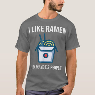 I Like Ramen Kawaii Japanese Noodle Food Anime T-Shirt
