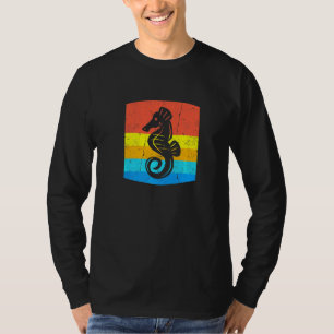 I Like Seahorse Silhouette Marine Fish T-Shirt