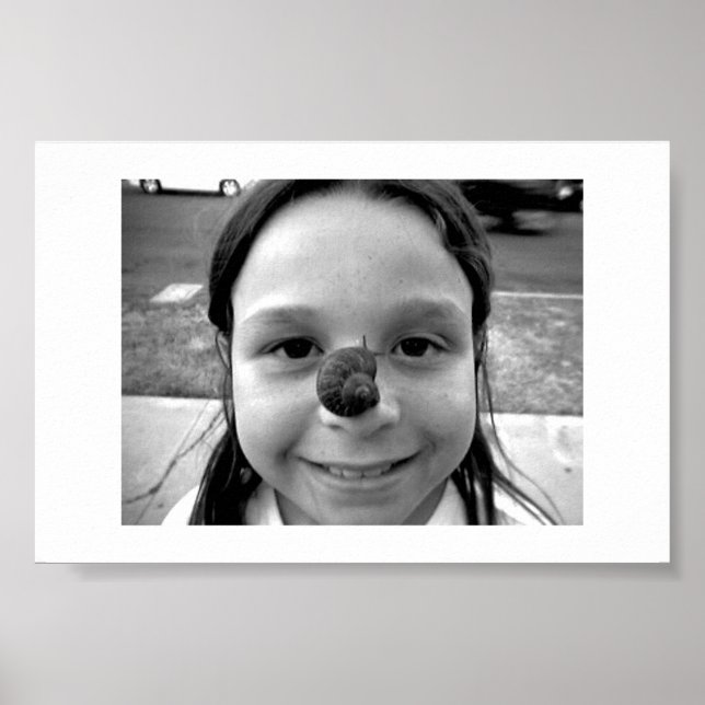 I Like Snails Poster (Front)