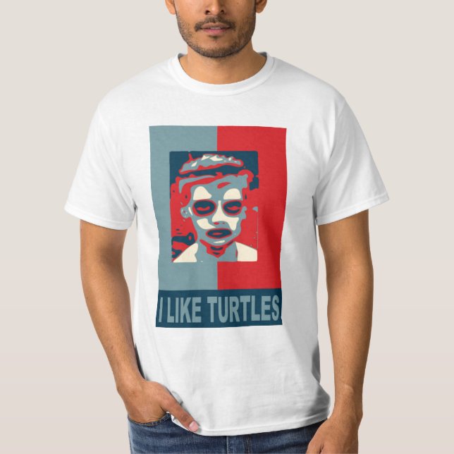 I Like Turtles T-Shirt (Front)