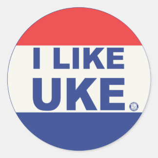 I Like UKE stickers