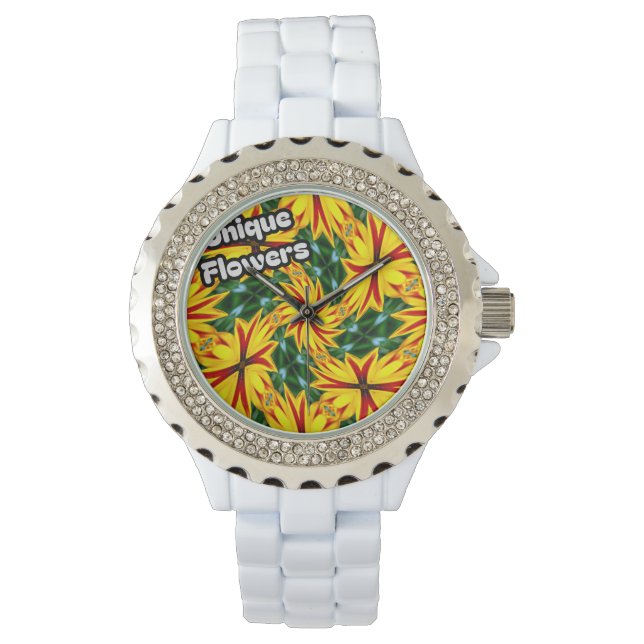 I Like Unique Flowers Watch (Front)