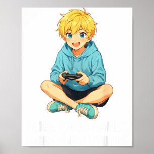 I Like Video Games More Than People Funny Gamer An Poster