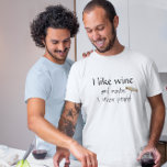 I Like Wine and Maybe 3 Other People Humour T-Shirt<br><div class="desc"></div>