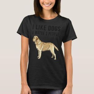 I Like Yellow Labrador Retriever Dogs And Maybe 3 T-Shirt