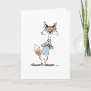 I like you! Fox Card