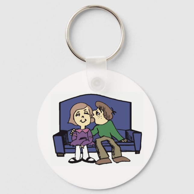 I Like You Valentine Key Ring (Front)