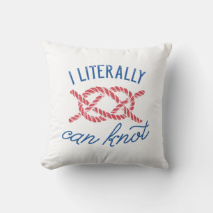 I Literally Can Knot Cushion
