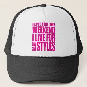 I Live For The Weekend (Pink) Trucker Hat