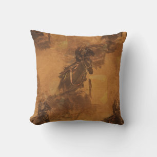 I Live To Barrel Race - Rodeo Event   Cushion