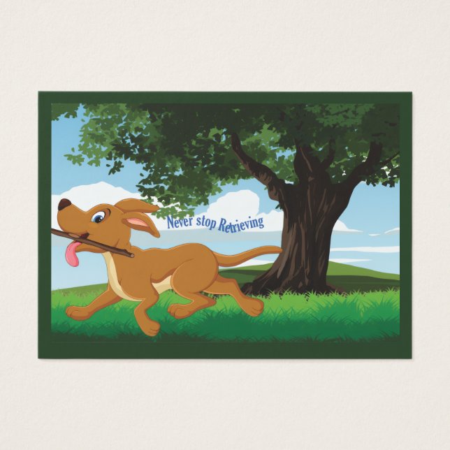 I Live to retrieve (Front)