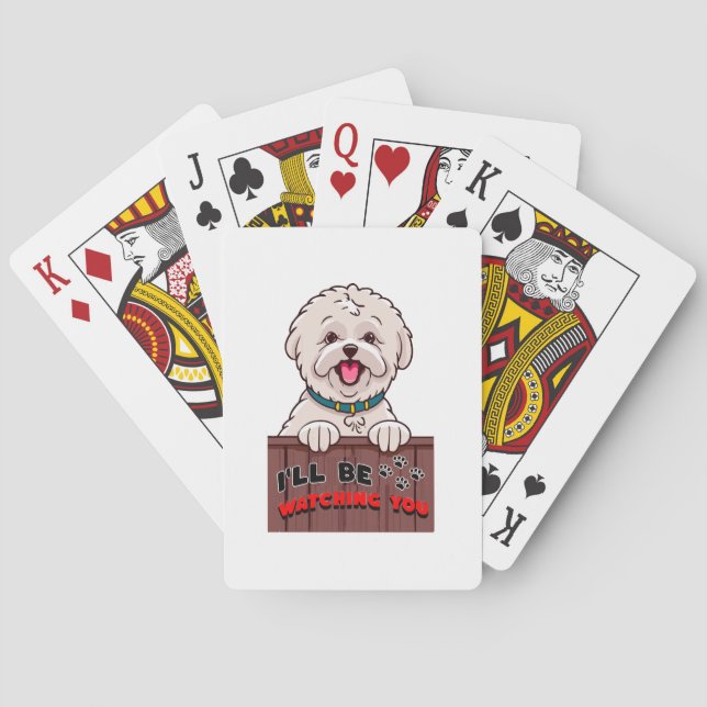 I ll be Watching You Playing Cards (Back)