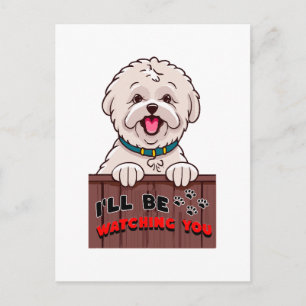 I ll be Watching You Postcard