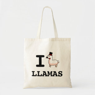 I Llama Llamas Tote Bag