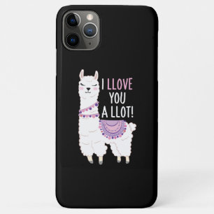 I Llove You a Llot - Funny Llama Case-Mate iPhone Case