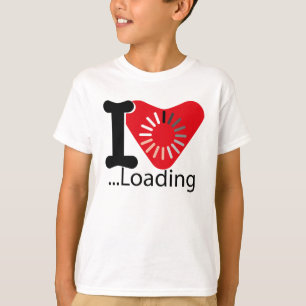I LOADING HEART BY MASANSER PIXELAT T-Shirt